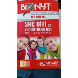 Bionyt Bit Spray 100 ml ve Şampuan 150 ml Çay Ağacı Yağlı