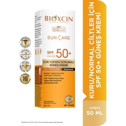 Bioxcin Sun Care Çok Yüksek Korumalı Kuru Ciltler Için Güneş Kremi 50 ml Spf 50+