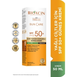 Bioxcin Sun Care Çok Yüksek Korumalı Yağlı Ciltler Için Güneş Kremi 50 ml Spf 50+