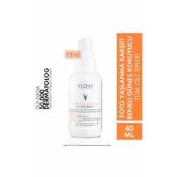 Vichy Capital Soleil Uv Age Daily Foto Yaşlanma Karşıtı Renkli Spf50+ Güneş Koruyucu Krem 40 ml