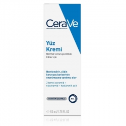 Cerave Nemlendirici Yüz Kremi 52 ml