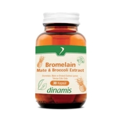 Dinamis Bromelain & Broccoli Extract 30 Kapsül