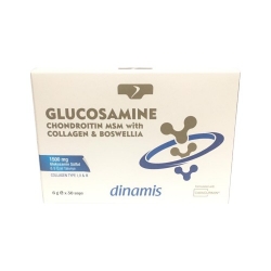 Dinamis Glucosamıne Chondroitin Msm With Collagen Boswellia 6 gr x 30 Şase