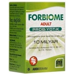 Forbiome 10 Milyar Adult (Yetişkin) Probiyotik 28 Kapsül