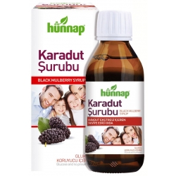 Hünnap Karadut Şurubu 50 ml