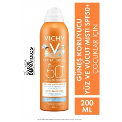 Vichy Ideal Soleil Spray Enfants Spf 50+ 200 ml