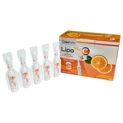 Lipofarma Lipo Plus Lipozamal Portakal Aromalı C vitamini 1000 mg 20 Flakon x 10 ml