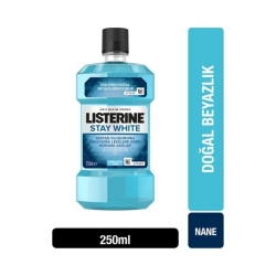 Listerine Stay White Serinletici Nane Ağız Bakım Suyu 250 ml