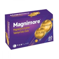 Magnimore  Magnezyum İçeren Takviye Edici Gıda 60 Tablet