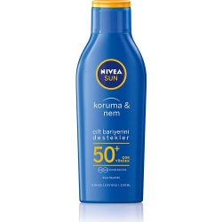 Nivea Sun Koruma&Nem Nemlendirici Güneş Losyonu Gkf 50+ 200 Ml