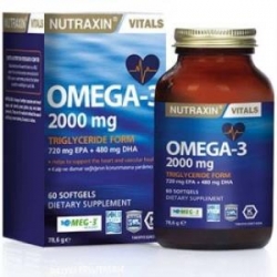 Nutraxin Omega-3 2000 mg Yumuşak Jel 30 Kapsül