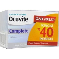 Ocuvite Complete 2 Li Ekonomik Paket 2X60 Kapsül