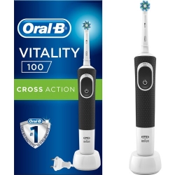 Oral-B Vitality 100 3D White Siyah Şarjlı Diş Fırçası