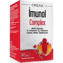 Orzax Imunol Complex 30 Kapsül