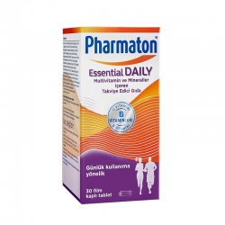 Pharmaton Essential Daily Günlük Kullanım 30 Tablet