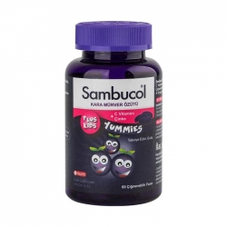 Sambucol Plus Kids Yummies 3-10 yaş Çiğnenebilir 60 Kapsül
