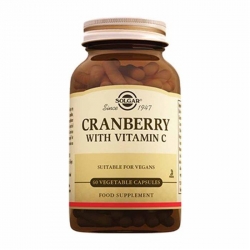 Solgar Cranberry With Vitamin C 60 Kapsül