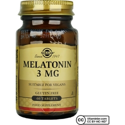 Solgar Melatonin - 3 Mg 60 Tablet