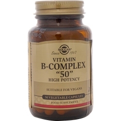 Solgar Vitamin B Complex 50 Bitkisel 50 Kapsül