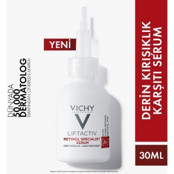 Vichy Liftactiv Retinol Specialist Derin Kırışıklık Karşıtı Serum 30 ml