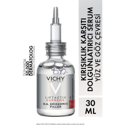 Vichy Liftactiv Supreme H.A. Epidermic Filler Kırışıklık Karşıtı Yüz ve Göz Çevresi Serumu 30 ml