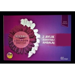 Voonka Collagen Beauty Plus Avantajlı Ambalaj 60 şase