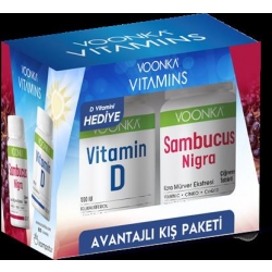 Voonka Sambucus Nigra ve D Vitamini  Kış Paketi 1