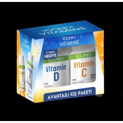 Voonka Vitamin C  + Voonka Vitamin D - Kış Paketi 2